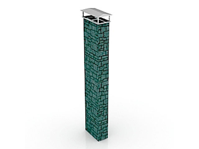 Free Chimney N 3D model For Architecture 3Ds Max Model Download